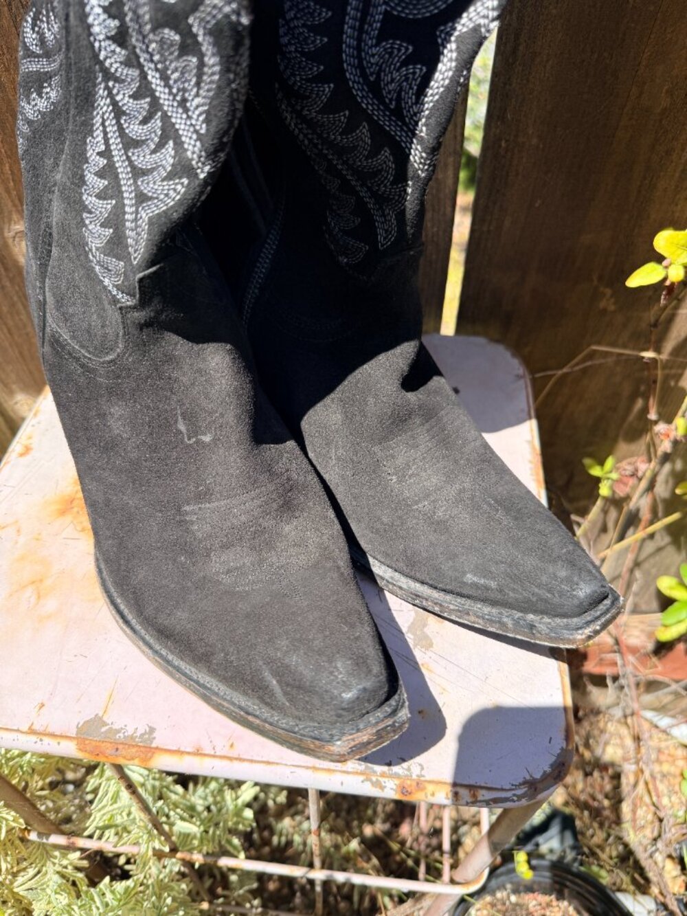 Ariat Women's Laramie StretchFit Western Boots  Black Size 11 - Picture 7 of 7